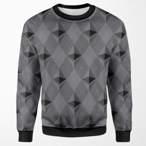 Ethereum Pattern All-over-print Unisex Sweatshirt