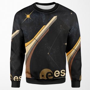 European Space Agency Esa Tribute All-over-print Unisex Sweatshirt