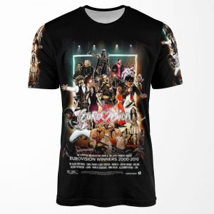Eurovision Winners 2000 2010 All-over-print T-shirt