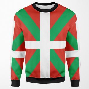 Euskadi Flag All-over-print Unisex Sweatshirt