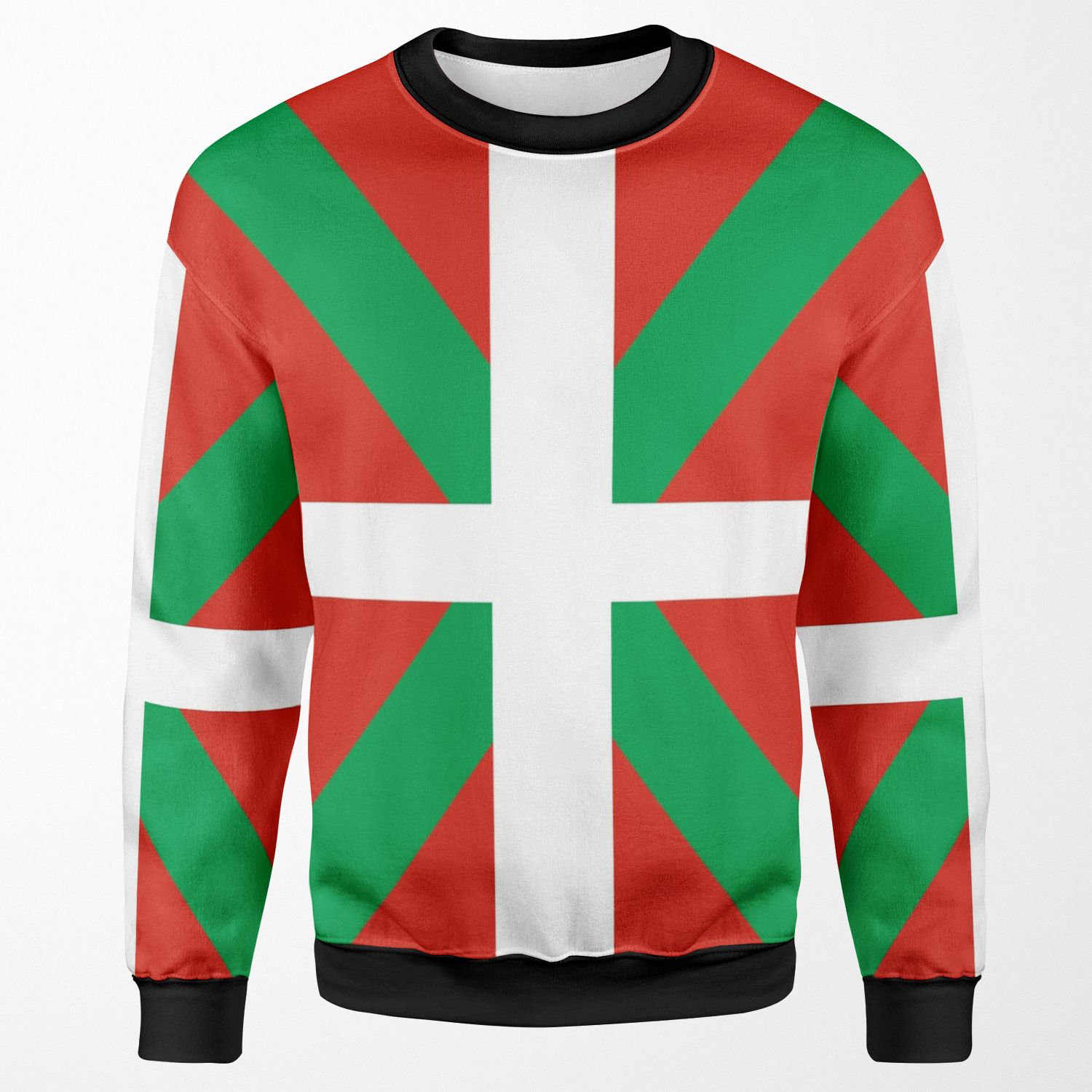 Euskadi Flag All-over-print Unisex Sweatshirt