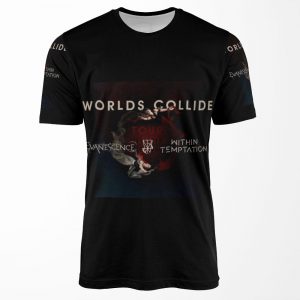 Evanescence Within Worlds Collide Tour 2020 Harusambil All-over-print T-shirt