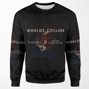 Evanescence Within Worlds Collide Tour 2020 Harusambil All-over-print Unisex Sweatshirt