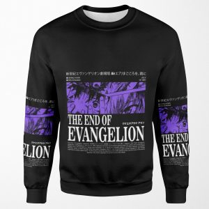 Evangelion T Shirtthe End Of Evangelion All-over-print Unisex Sweatshirt