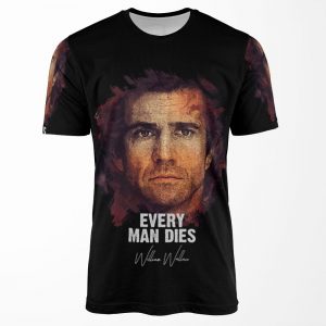Every Man Dies William Wallace All-over-print T-shirt