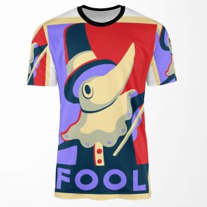 Excalibur Fool Propaganda All-over-print T-shirt