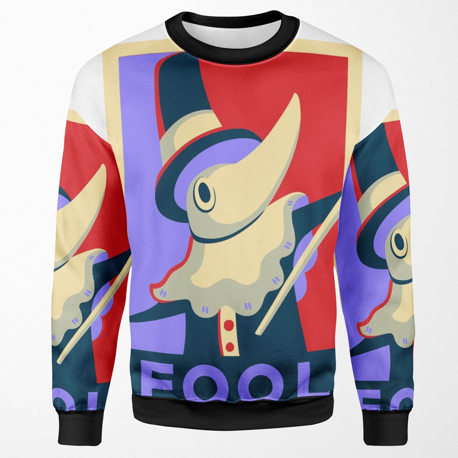 Excalibur Fool Propaganda All-over-print Unisex Sweatshirt