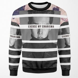 Excuse My Charisma All-over-print Unisex Sweatshirt