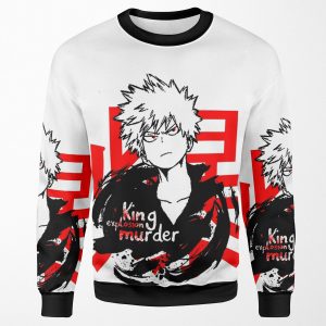 Explosion King Pro Hero Katsuki Bakugo All-over-print Unisex Sweatshirt