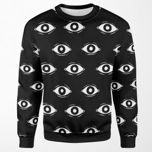 Eye Pattern All-over-print Unisex Sweatshirt