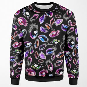 Eye See You Black Edition All-over-print Unisex Sweatshirt