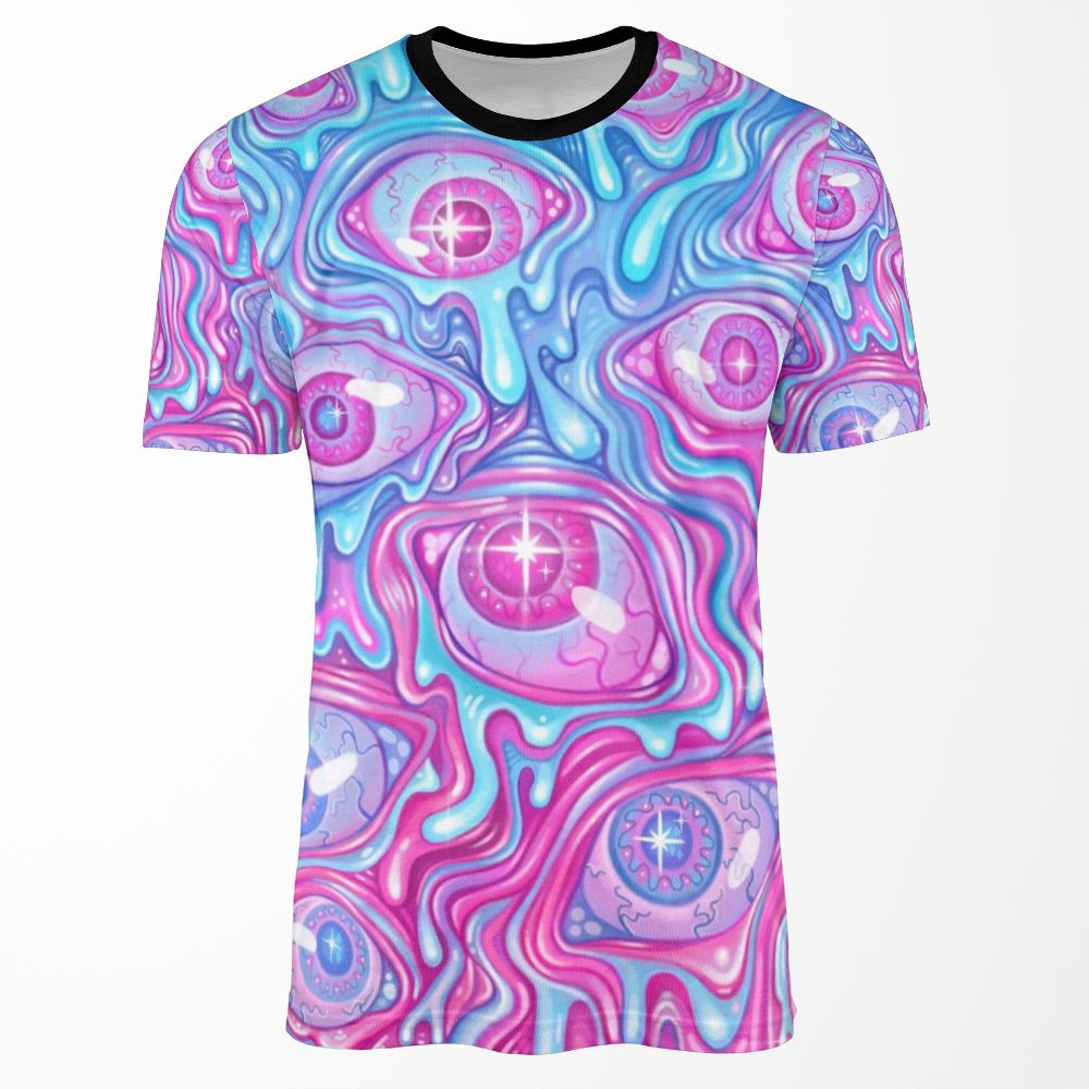 Eyeball Pattern Version 2 All-over-print T-shirt