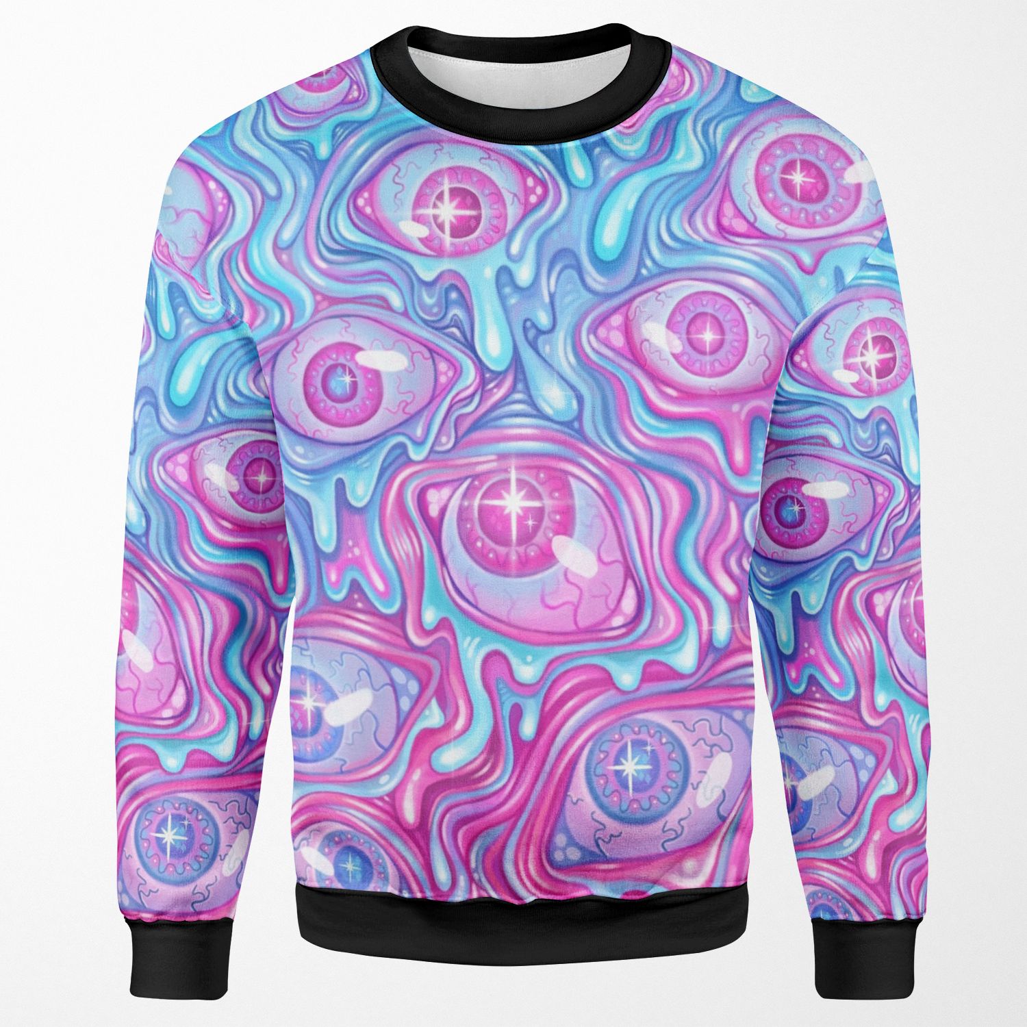 Eyeball Pattern Version 2 All-over-print Unisex Sweatshirt