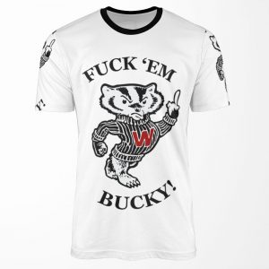F Ck Em Bucky All-over-print T-shirt