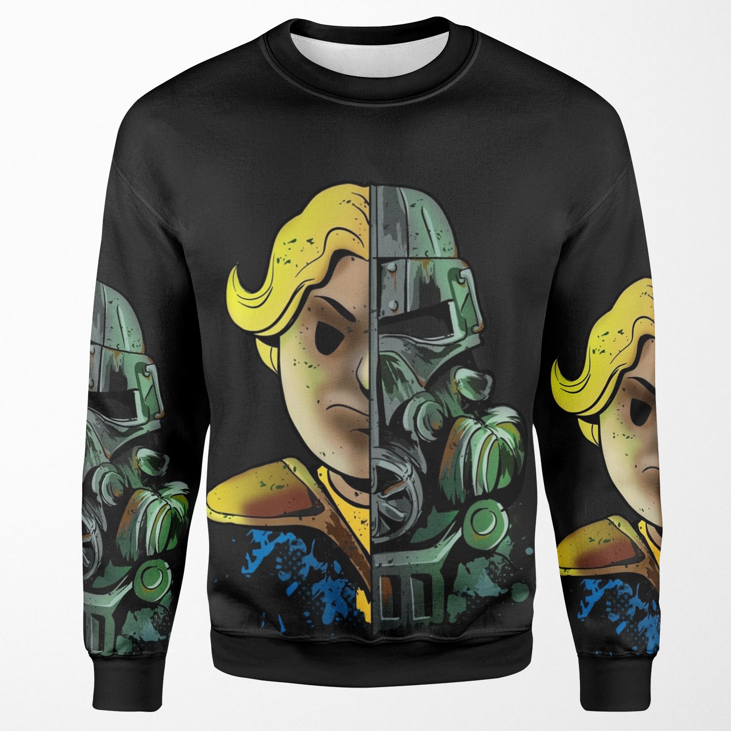 Face Off All-over-print Unisex Sweatshirt