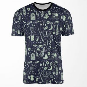 Fairy Garden Midnight All-over-print T-shirt