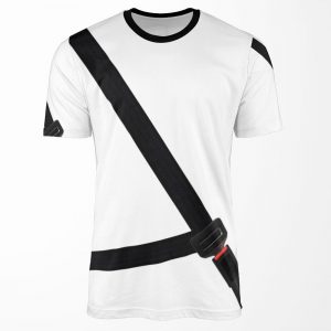 Fake Seat Belt All-over-print T-shirt