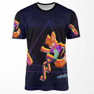 Falling Marty All-over-print T-shirt