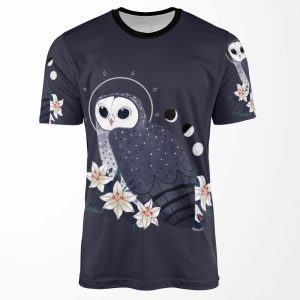 Familiar Sooty Owl All-over-print T-shirt