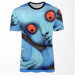 Fantastic Planet Psychedelic Cartoon All-over-print T-shirt