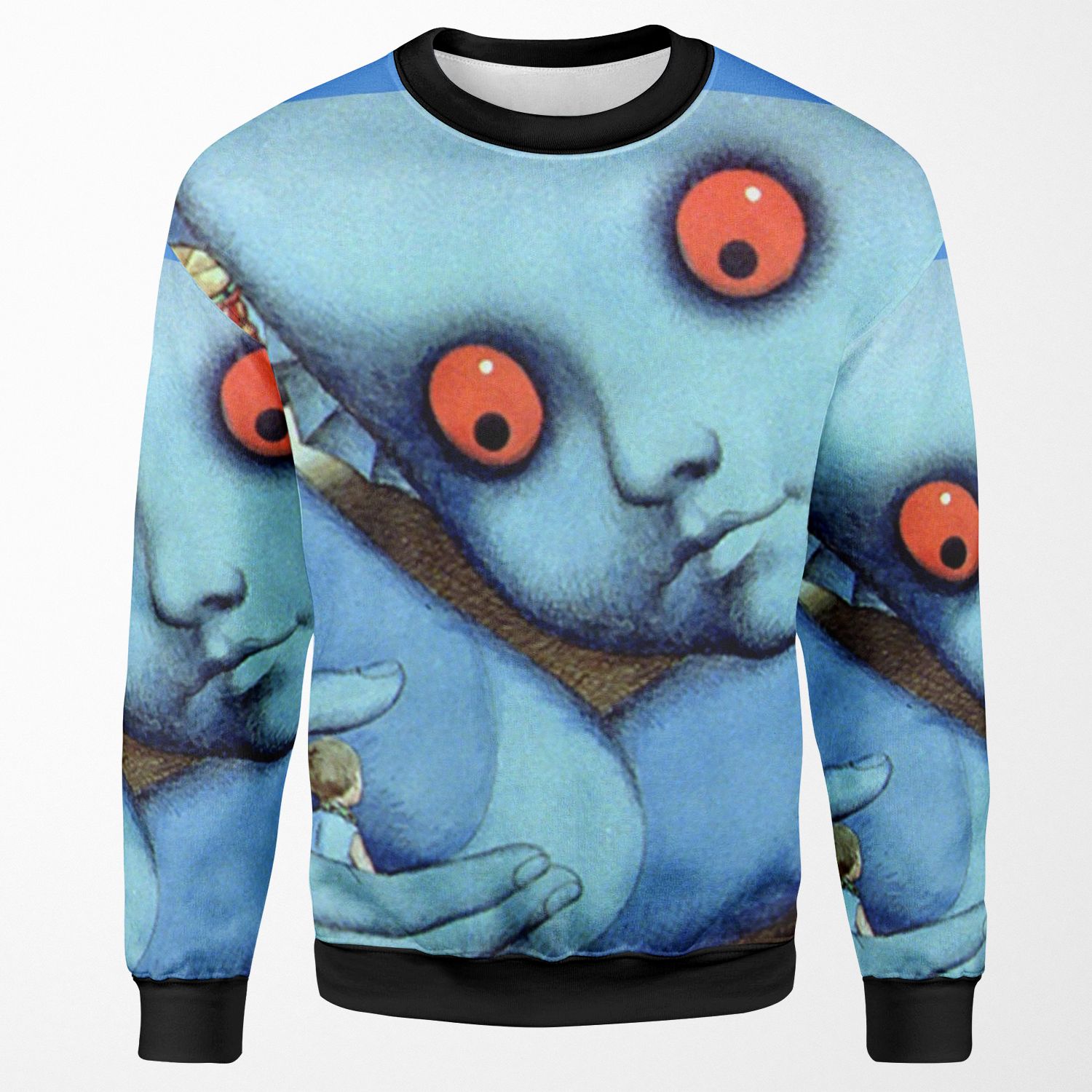 Fantastic Planet Psychedelic Cartoon All-over-print Unisex Sweatshirt