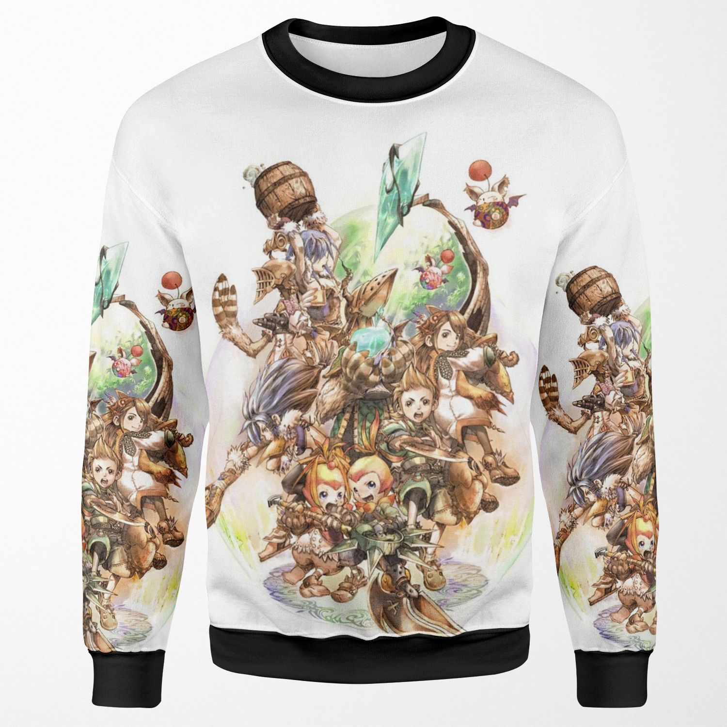 Fantasy Crystal All-over-print Unisex Sweatshirt