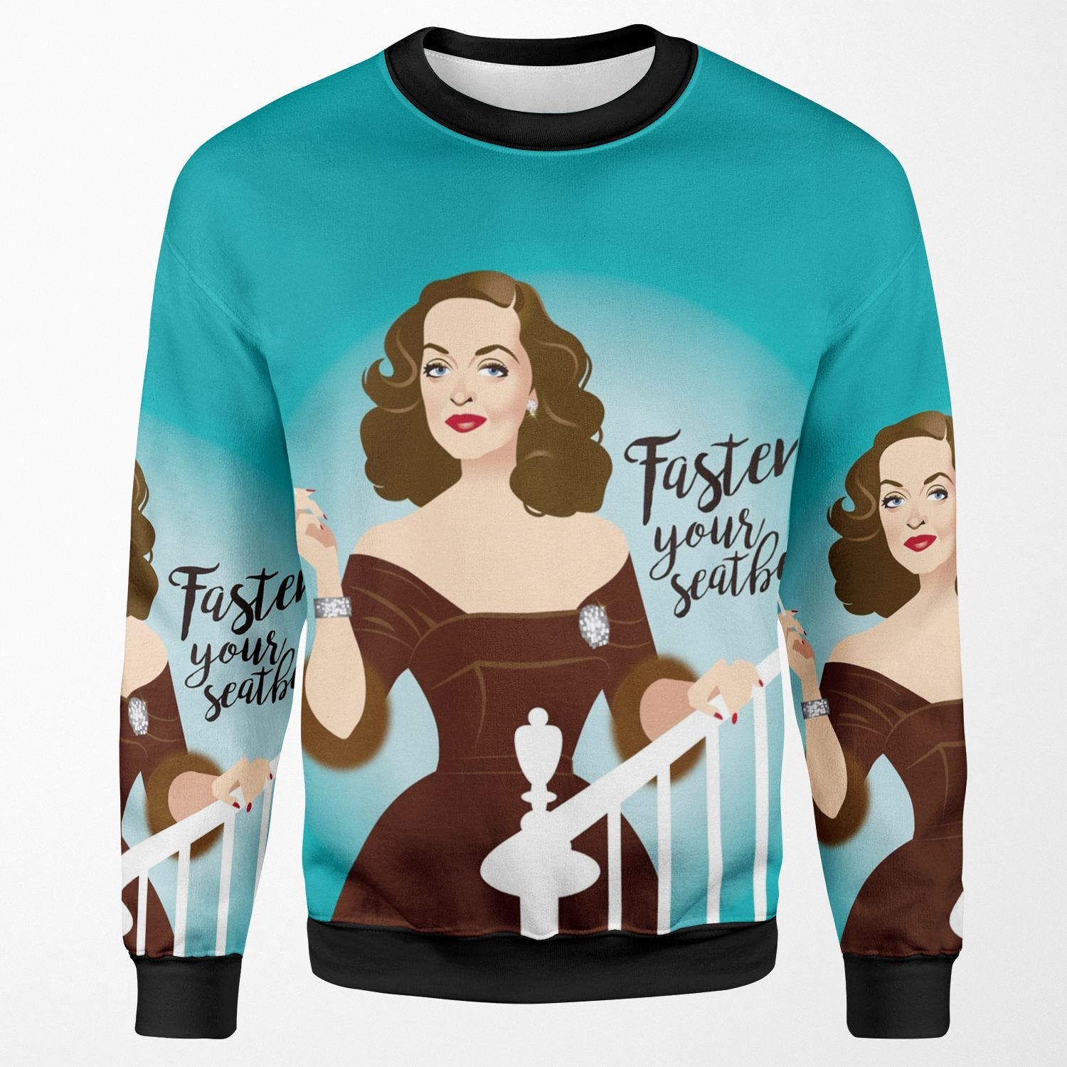 Fasten Your Seatbelts All-over-print Unisex Sweatshirt