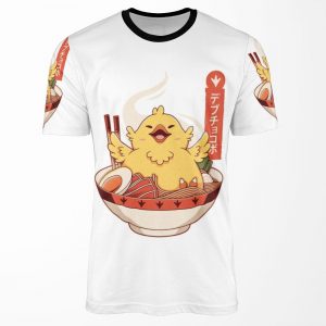 Fat Chocobo Ramen All-over-print T-shirt