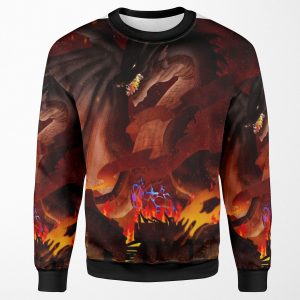 Fatalis Shadow Of Shrade All-over-print Unisex Sweatshirt