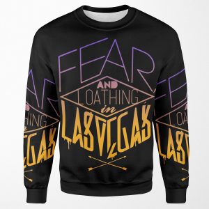 Fear And Loaghing In Las Vegas Band Logo All-over-print Unisex Sweatshirt