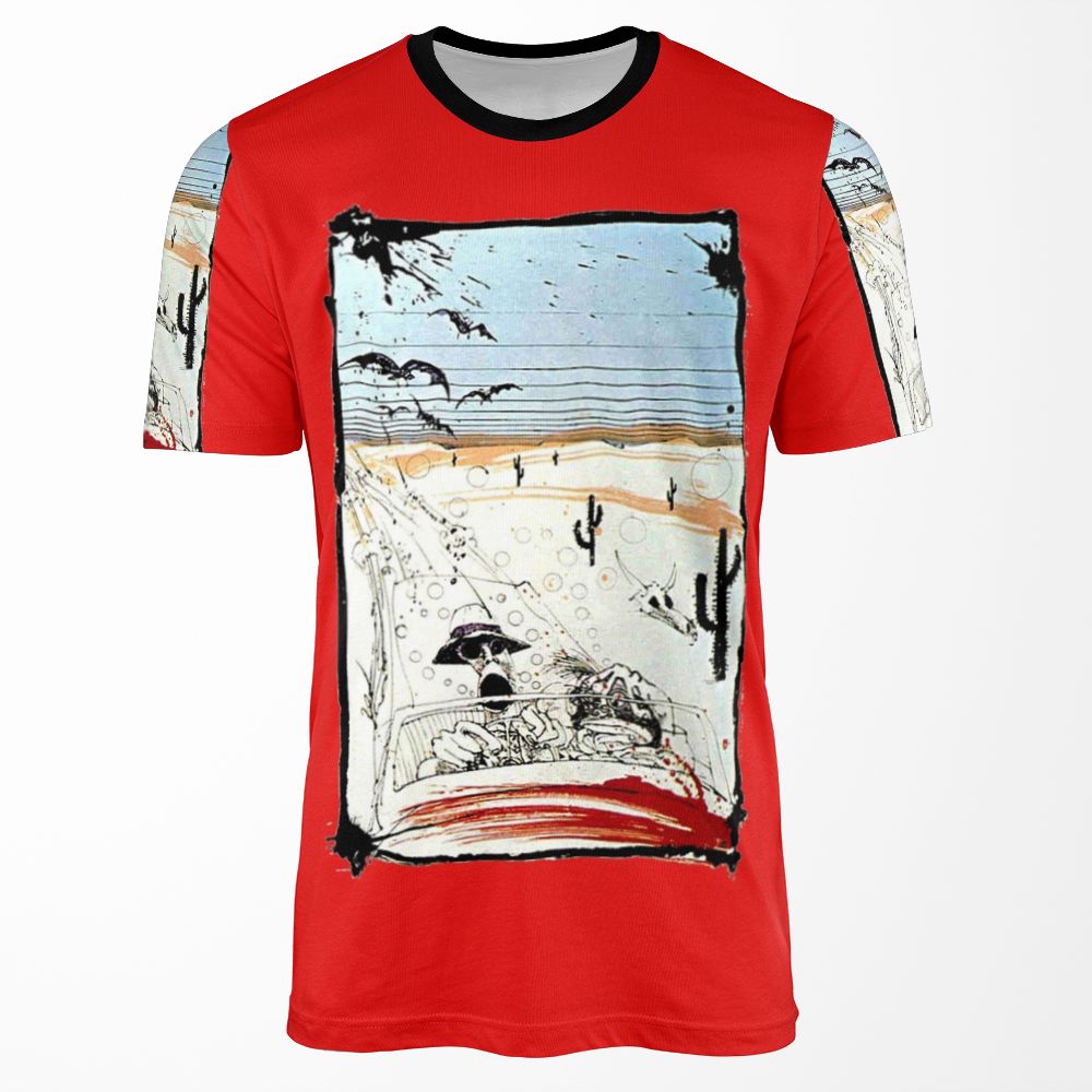 Fear And This Is Bat Country Loathing In Las Vegas All-over-print T-shirt