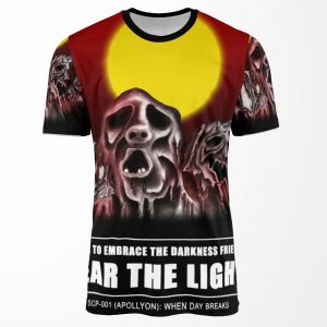 Fear The Light When Day Breaks Scp 001 All-over-print T-shirt