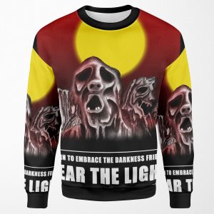 Fear The Light When Day Breaks Scp 001 All-over-print Unisex Sweatshirt