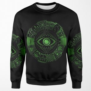 Fears Wheel All-over-print Unisex Sweatshirt