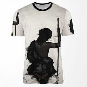 Female Samurai Onna Bugeisha All-over-print T-shirt