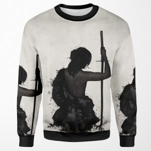 Female Samurai Onna Bugeisha All-over-print Unisex Sweatshirt