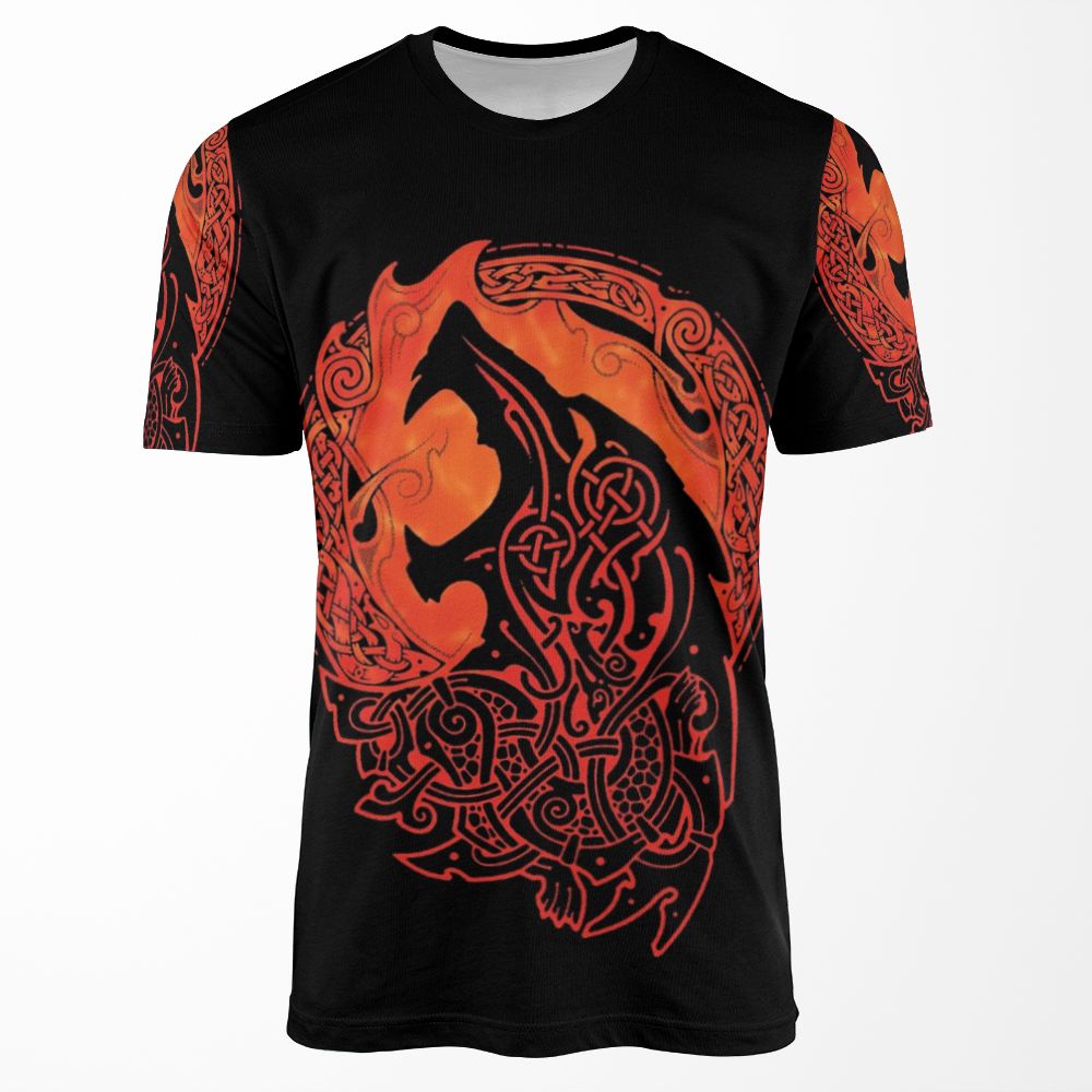 Fenrir Loki S Son All-over-print T-shirt