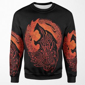 Fenrir Loki S Son All-over-print Unisex Sweatshirt