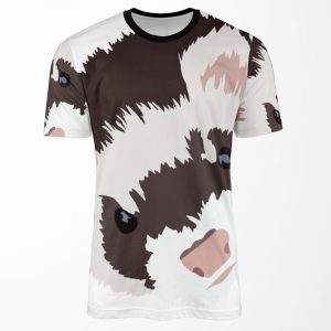 Ferret Head All-over-print T-shirt