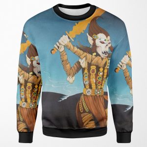Fiend Folio Tome Of Creatures Malevolent And Benign All-over-print Unisex Sweatshirt