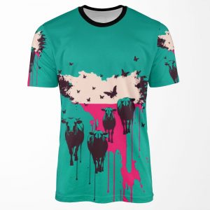 Fight Escape Or Die All-over-print T-shirt