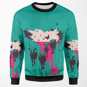 Fight Escape Or Die All-over-print Unisex Sweatshirt