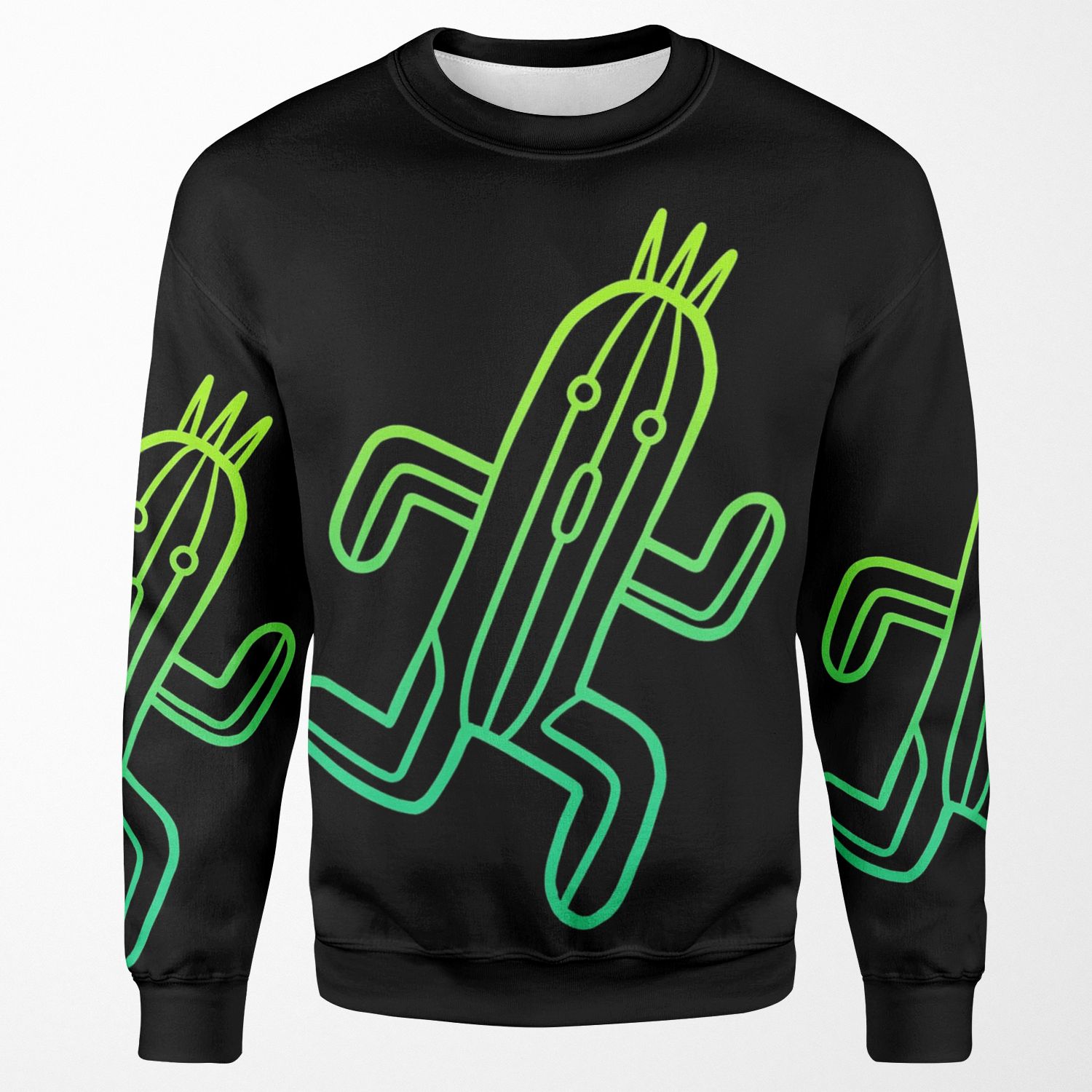 Final Fantasy Cactuar All-over-print Unisex Sweatshirt