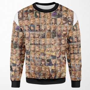 Final Fantasy Tactics Character Portraits All-over-print Unisex Sweatshirt