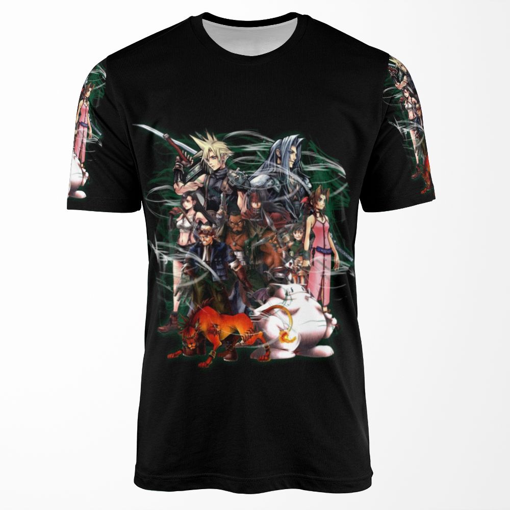 Final Fantasy Vii Collage All-over-print T-shirt