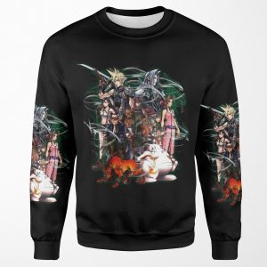 Final Fantasy Vii Collage All-over-print Unisex Sweatshirt