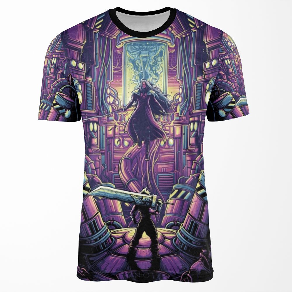 Final Fantasy Vii Remake Comic Book All-over-print T-shirt
