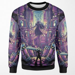 Final Fantasy Vii Remake Comic Book All-over-print Unisex Sweatshirt