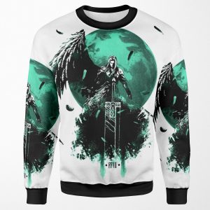 Final Fantasy Vii All-over-print Unisex Sweatshirt
