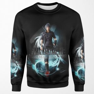 Final Fantasy Xv Noctis All-over-print Unisex Sweatshirt